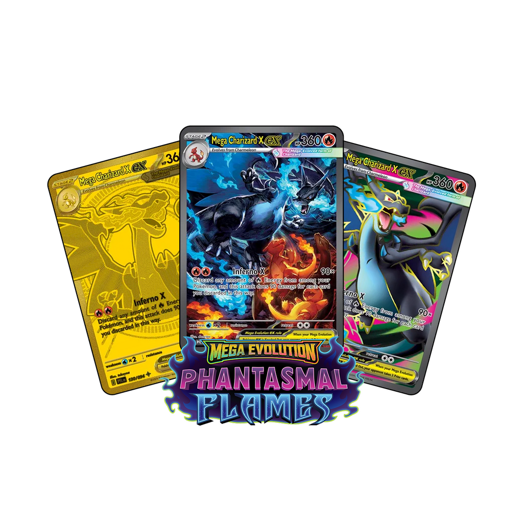 Pokémon TCG: Mega Evolution: Phantasmal Flames Sleeved Booster Pack