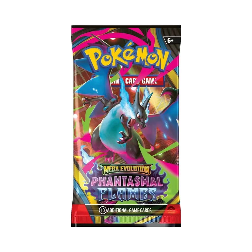 Pokémon TCG: Mega Evolution: Phantasmal Flames Sleeved Booster Pack