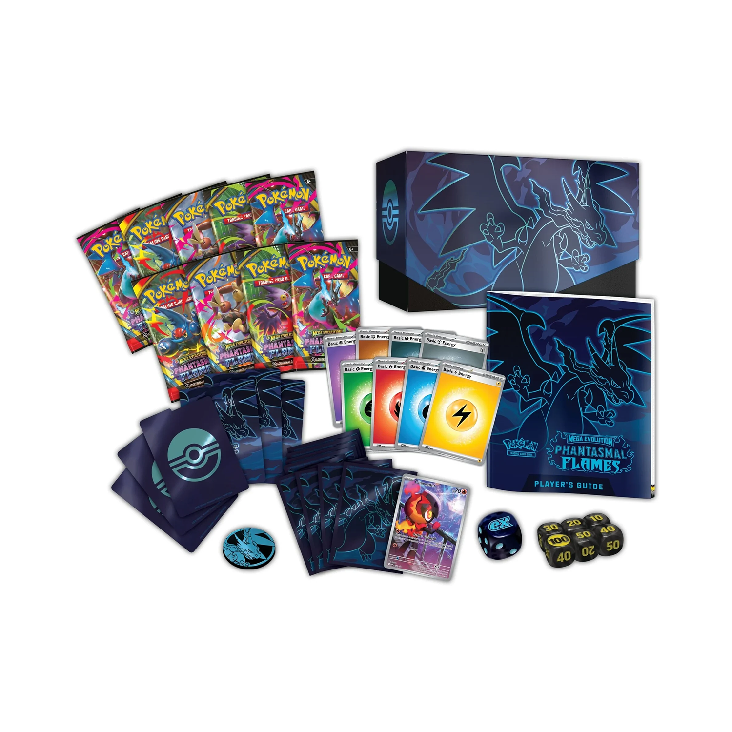 Pokémon TCG: Mega Evolution: Phantasmal Flames Elite Trainer Box